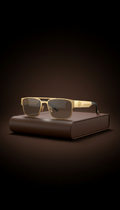 The King III Maybach Gold Sonnenbrille
