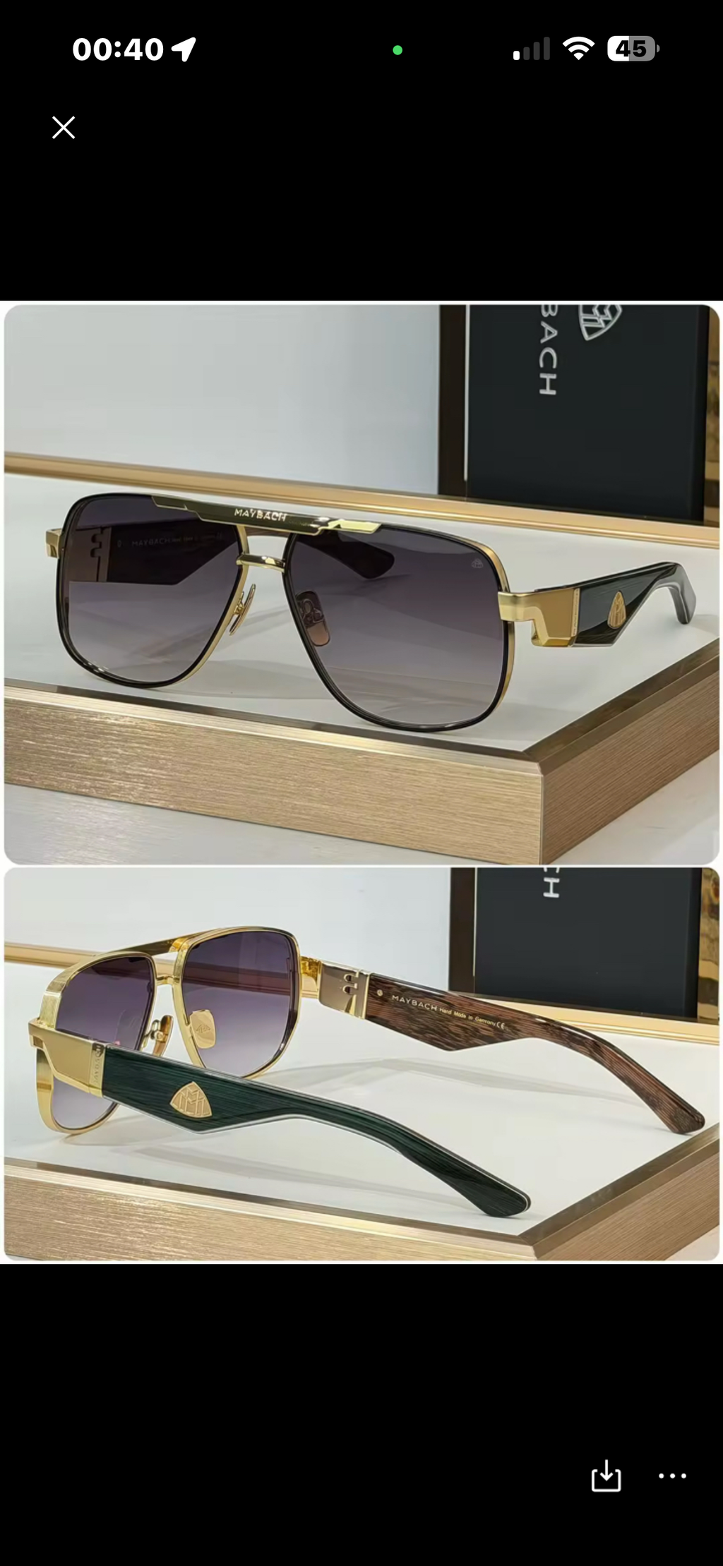 Sonnenbrille MAYBACH
The King III