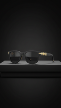 The King III Sable Schwarz Sonnenbrille
